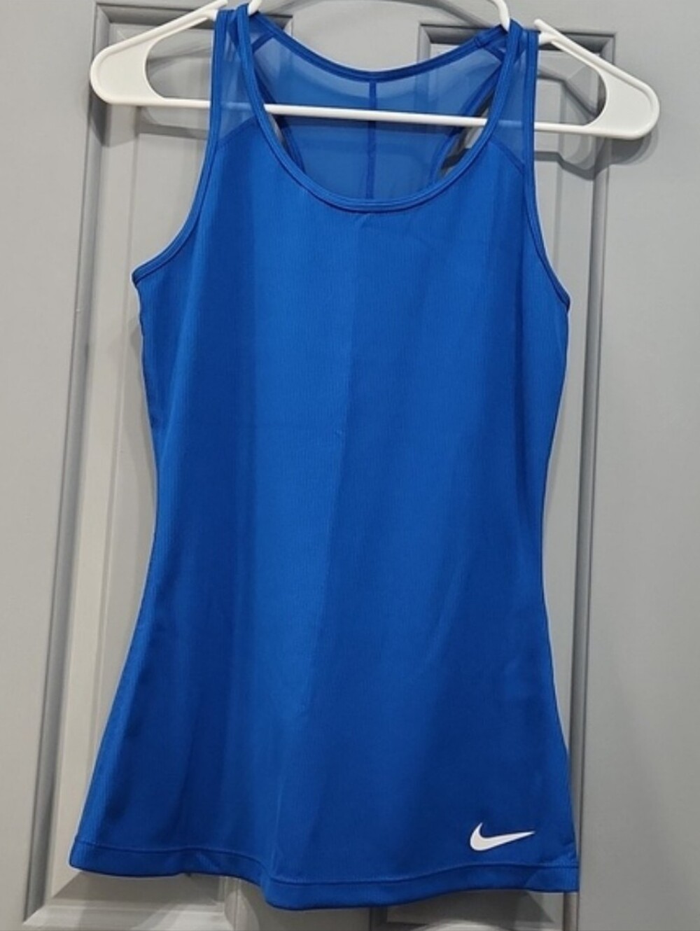 NWOT Nike Blue Mesh Top Tank Top XS